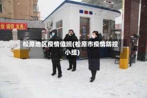 松原地区疫情值班(松原市疫情防控小组)