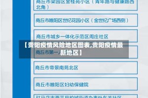 【贵阳疫情风险地区图表,贵阳疫情最新地区】