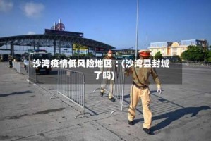 沙湾疫情低风险地区︰(沙湾县封城了吗)