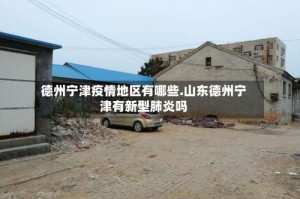 德州宁津疫情地区有哪些.山东德州宁津有新型肺炎吗