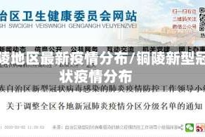 铜陵地区最新疫情分布/铜陵新型冠状疫情分布