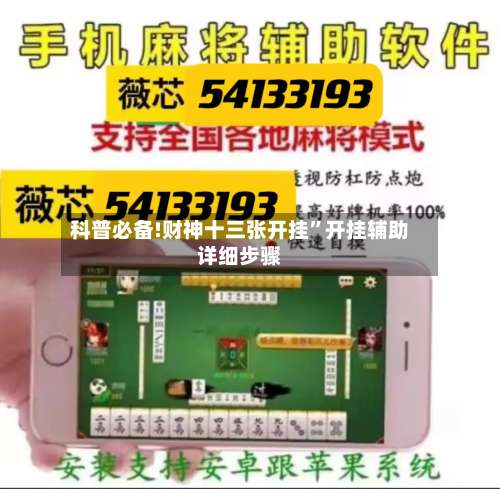 科普必备!财神十三张开挂”开挂辅助详细步骤-第2张图片