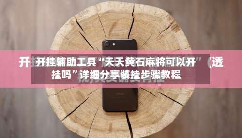 开挂辅助工具“天天黄石麻将可以开挂吗”详细分享装挂步骤教程-第1张图片