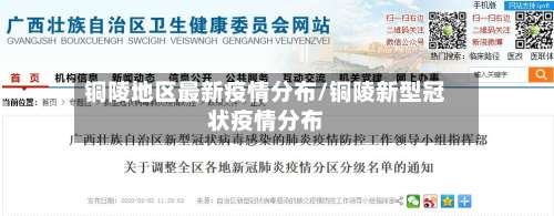 铜陵地区最新疫情分布/铜陵新型冠状疫情分布-第1张图片