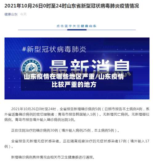 山东疫情在哪些地区严重/山东疫情比较严重的地方-第2张图片