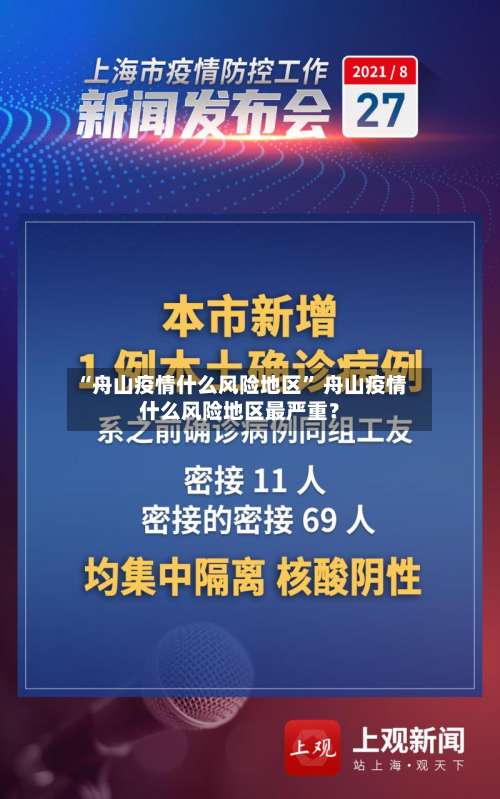 “舟山疫情什么风险地区” 舟山疫情什么风险地区最严重？-第1张图片