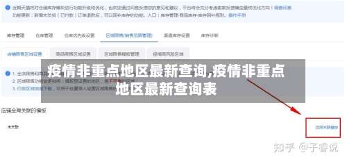 疫情非重点地区最新查询,疫情非重点地区最新查询表-第1张图片
