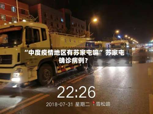 “中度疫情地区有苏家屯嘛” 苏家屯确诊病例？-第3张图片