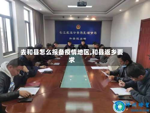 去和县怎么报备疫情地区,和县返乡要求-第1张图片